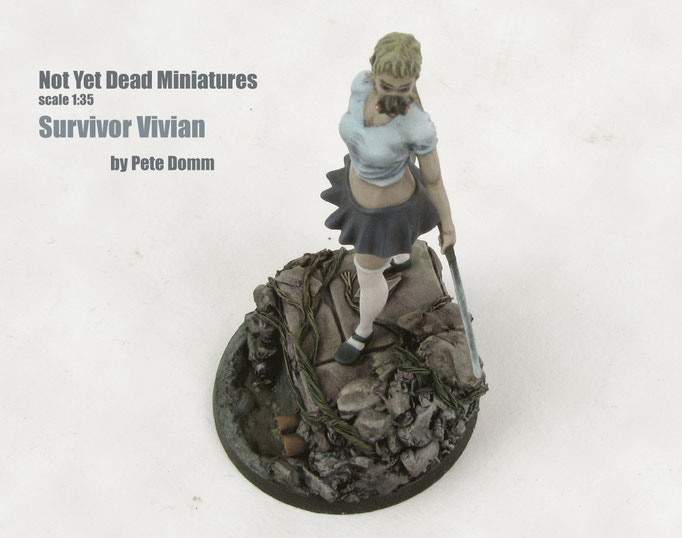 Survivor Vivian 1:35 Not Yet Dead Minatures by Pete Domm