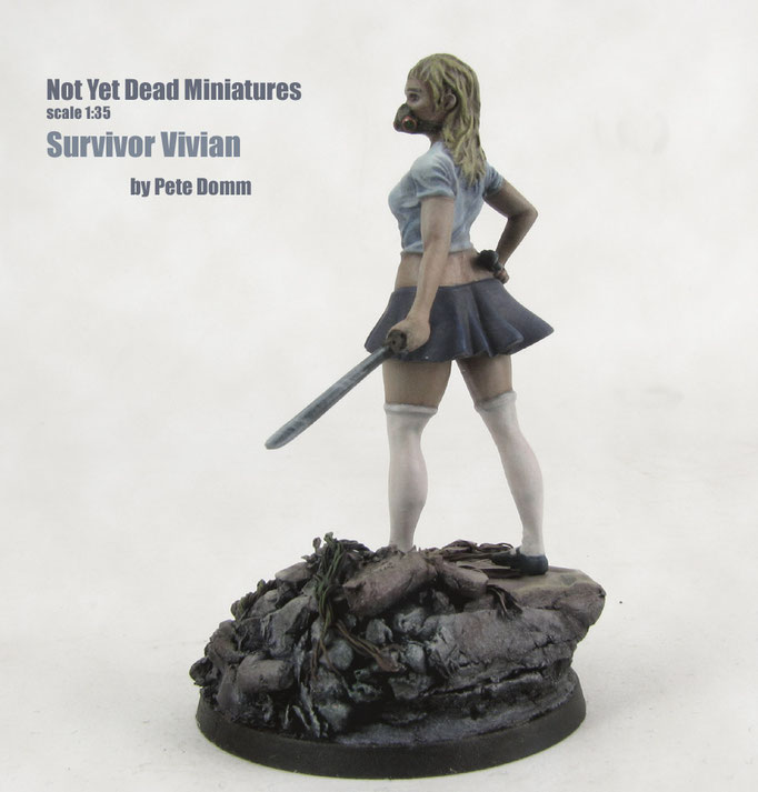 Survivor Vivian 1:35 Not Yet Dead Minatures by Pete Domm