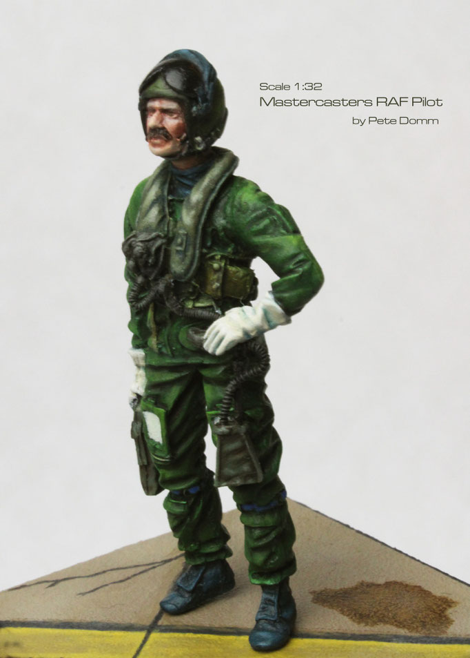 RAF Pilot Scale 1:32 Mastercasters by Pete Domm