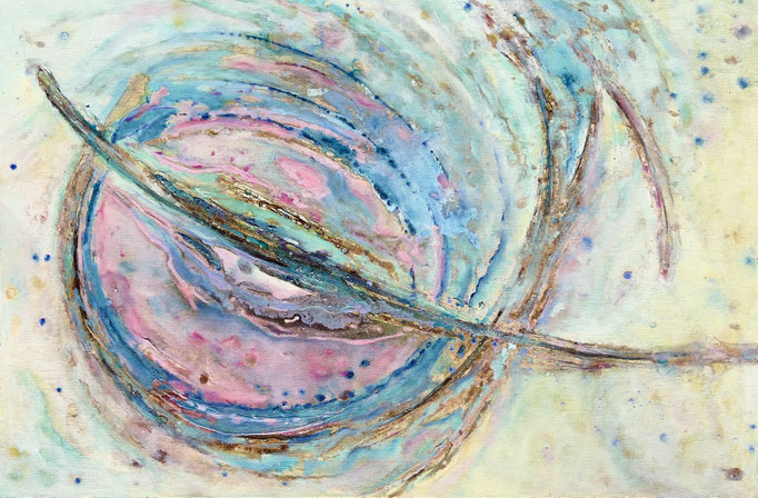 "ONE MORE MOONDANCE WITH YOU" 38X30 $4100