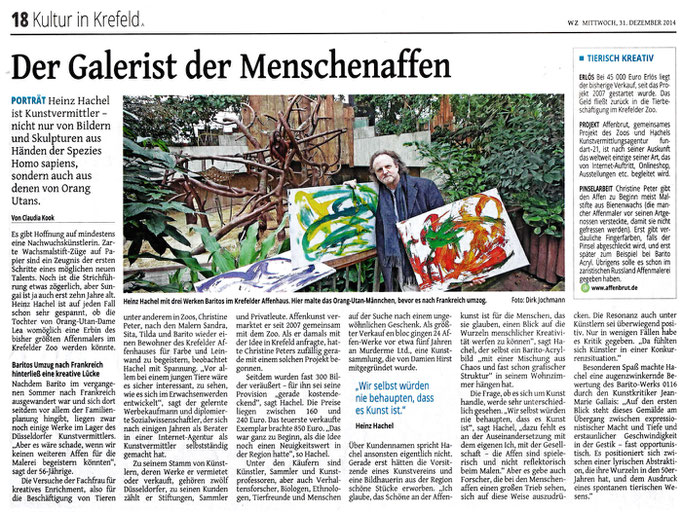 Westdeutsche Zeitung, 31.12.2014