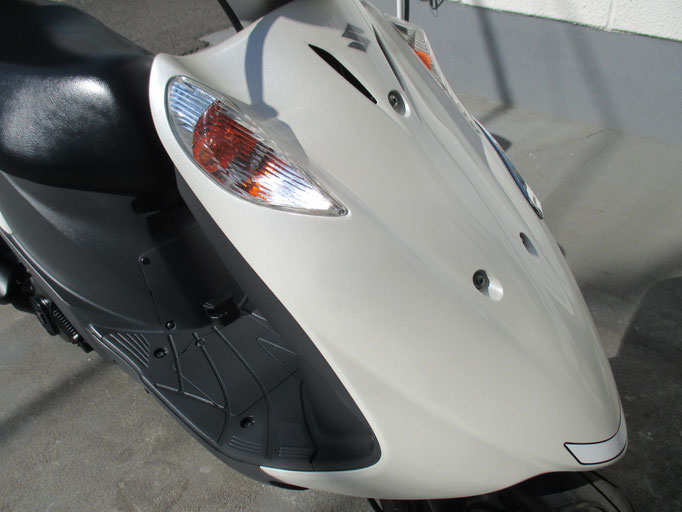アドレスＶ１２５Ｇ Ｋ７フルパワー パールホワイト - 4ミニ バイク カスタム モトガレージ ケイマックス 神奈川県藤沢市 K-max 販売 修理  買取