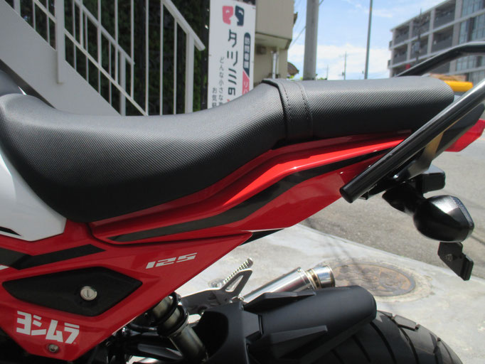グロム改 JC75型 ヨシムラサイクロンマフラー - 4ミニ グロム改 JC75型 ヨシムラサイクロンマフラー - 4ミニ