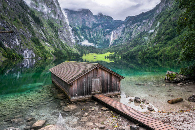 "Lake, House, Mointain" - Berchtesgadener Land - Germany