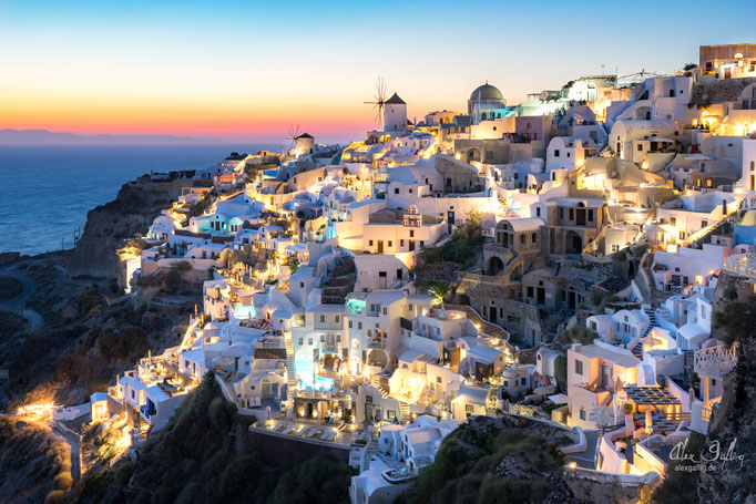 The beauty of Santorini