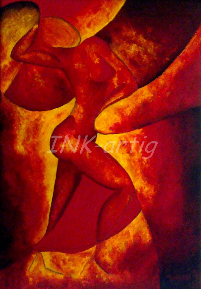 "Tango", ca. 1998, 50x70, Öl auf Leinwandd, in Privatbesitz