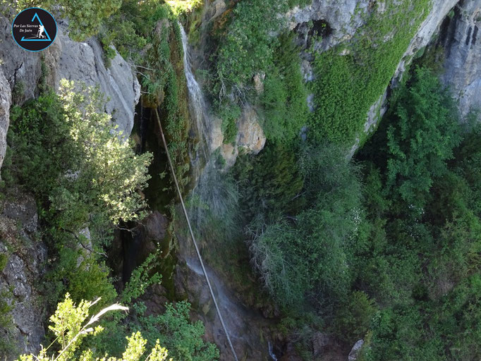 Cascada de las Huelgas o del Arroyo del Aguascebas de la Fuente del Tejo