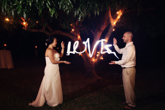Festivities at a Rincon Puerto Rico wedding