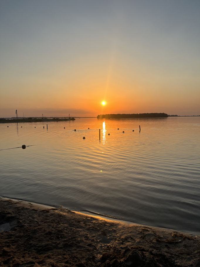 Abendstimmung Veluwemeer Bad Hoophuizen
