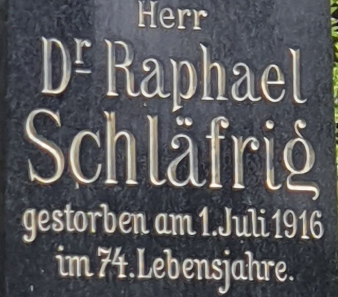 Name Raphael Schläfrig