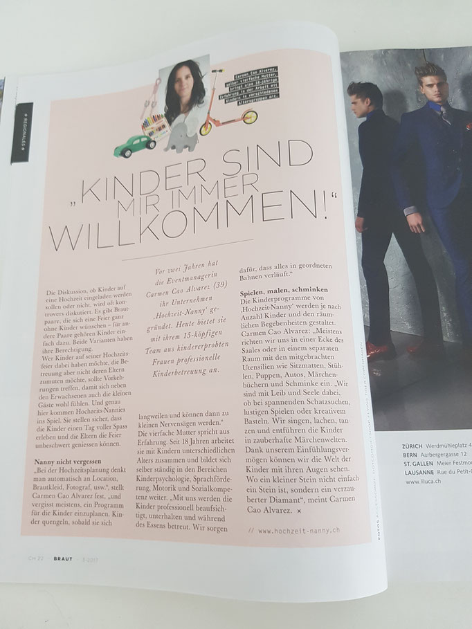 Presse Hochzeit Nanny Die Kinderbetreuung Fur Ihren Event