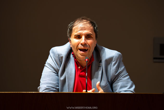 Il giornalista Domenico Cremonte, volto e voce di Radio PNR