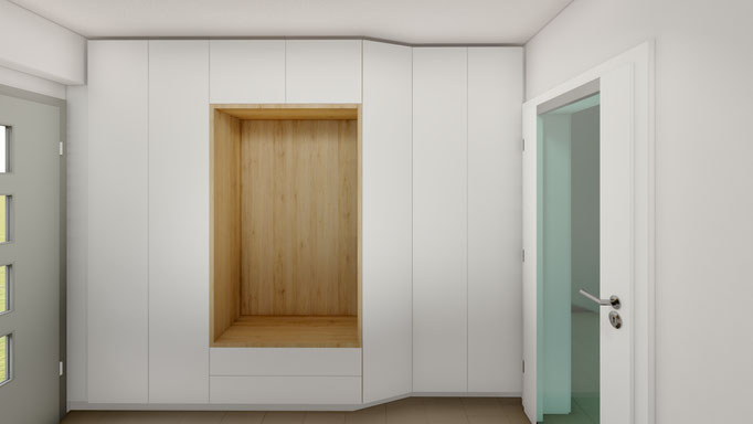Einbaugarderobe