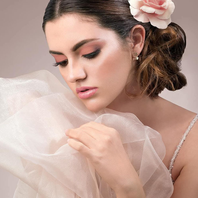 trucco sposa aerografo luminoso, resistente alle lacrime, Katya Gagliardi Roma