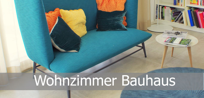 Gestaltung Wohnzimmer Bauhaus, Rolf Kullmann Innenarchitekt, Atelier Feynsinn Köln