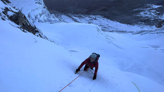 Claire dans les premières longueurs - Folie Douce - Grande Casse