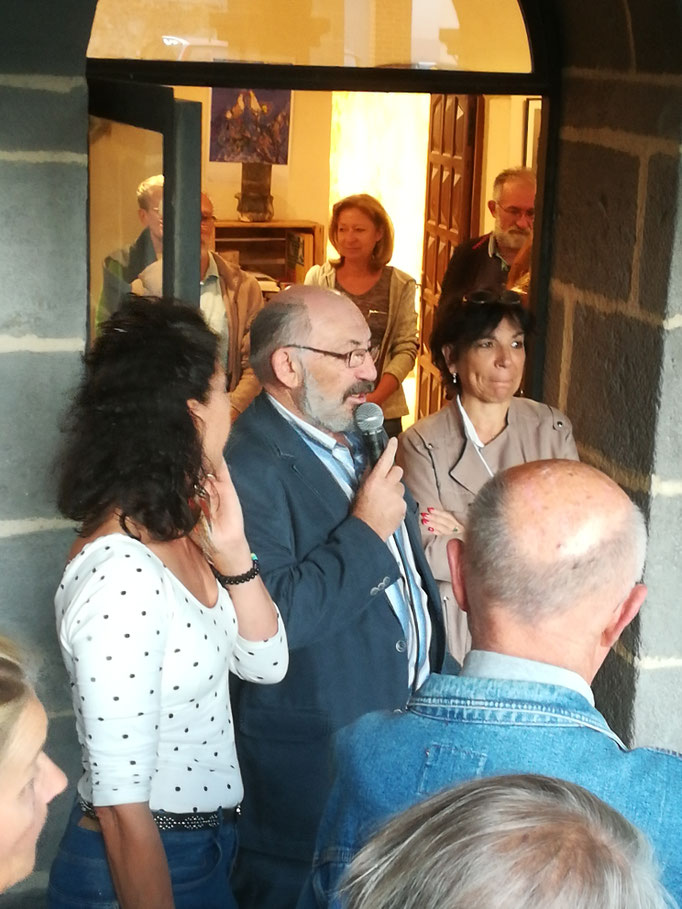 M. Jacques Vigneron maire de Marsat