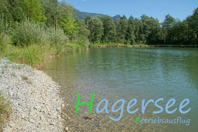 Hagersee im hagertal angeln ohne! ausflug aus bayern