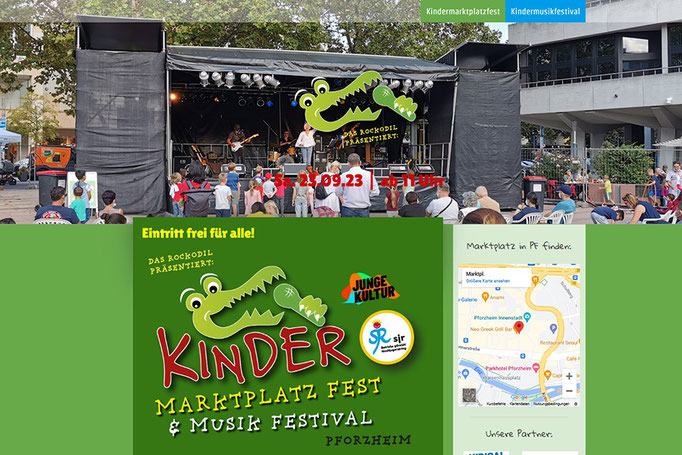 Kindermarktplatzfest in Pforzheim