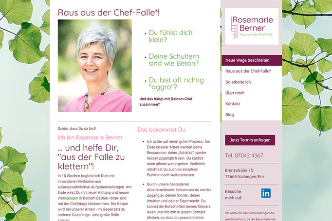 Raus aus der Cheffalle | Coaching