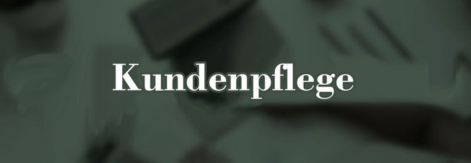 Kundenpflege 