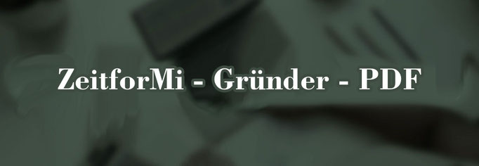 Anfrage ZeitforMi - Gründer - PDF
