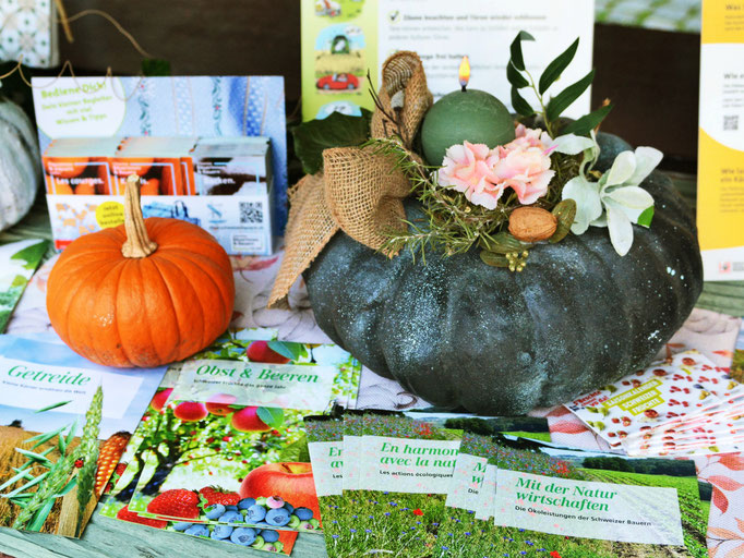 4 LOS Herbstdekoration