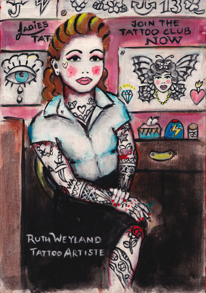 Ruth Weyland, San Francisco, 1944, MDF, A4