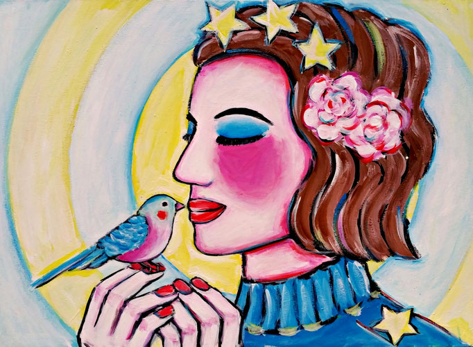 Vogelfrau, A3