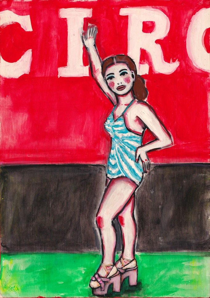 CIRCUS, Vorlage: Phyllis Caruso, 1949, A4