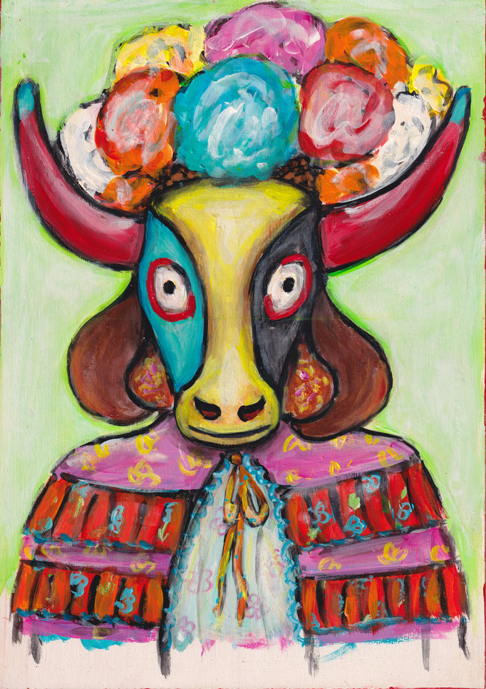 Roter Ochse, Quelle: Karneval von Coyolillo, A4