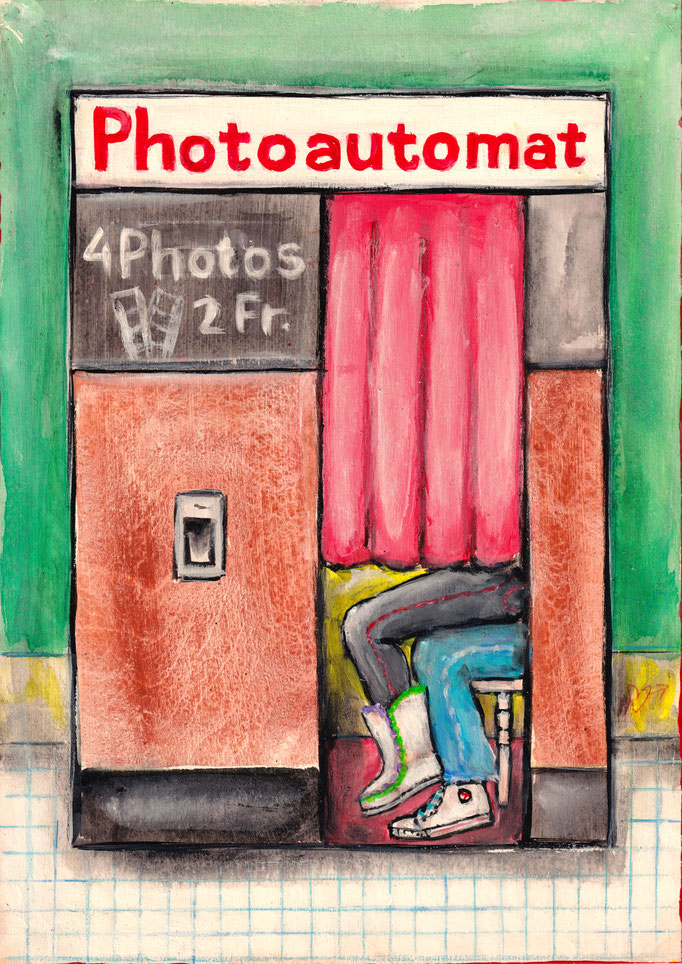 Holz Fotobox, A4