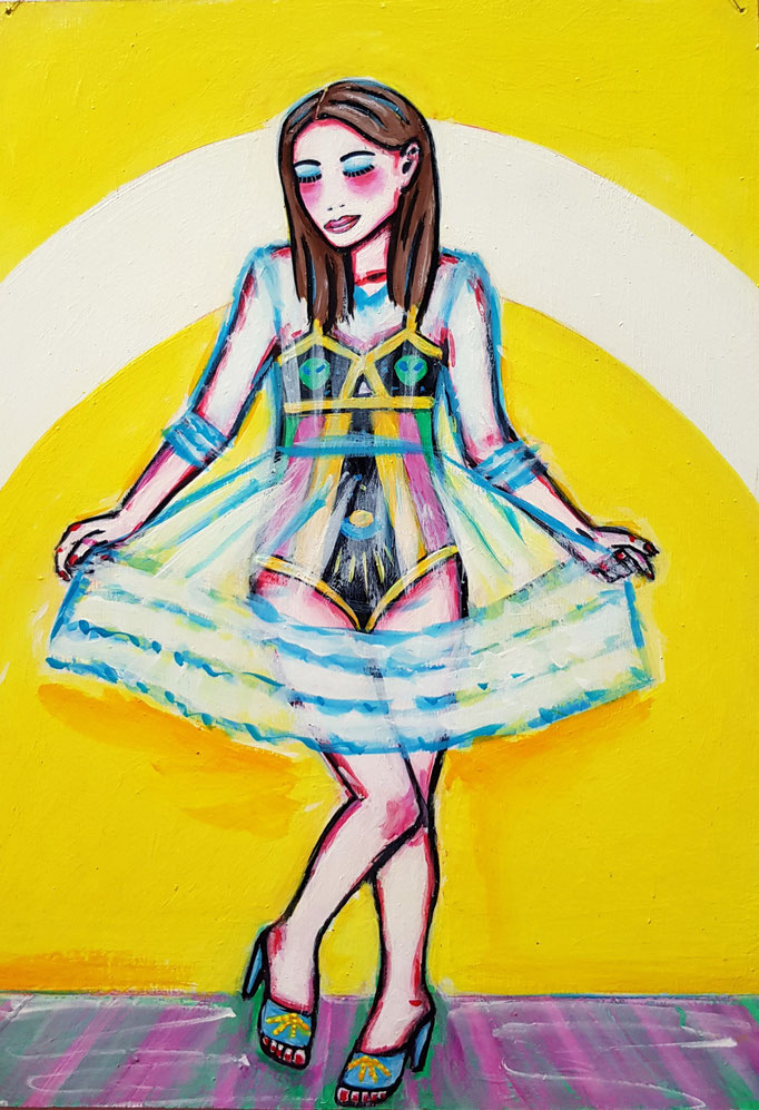 Yellowdancer, Vorlage: Gucci und Solstice Intimates, A4