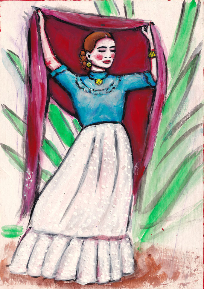 Kaktus, Vorlage: Frida, A4