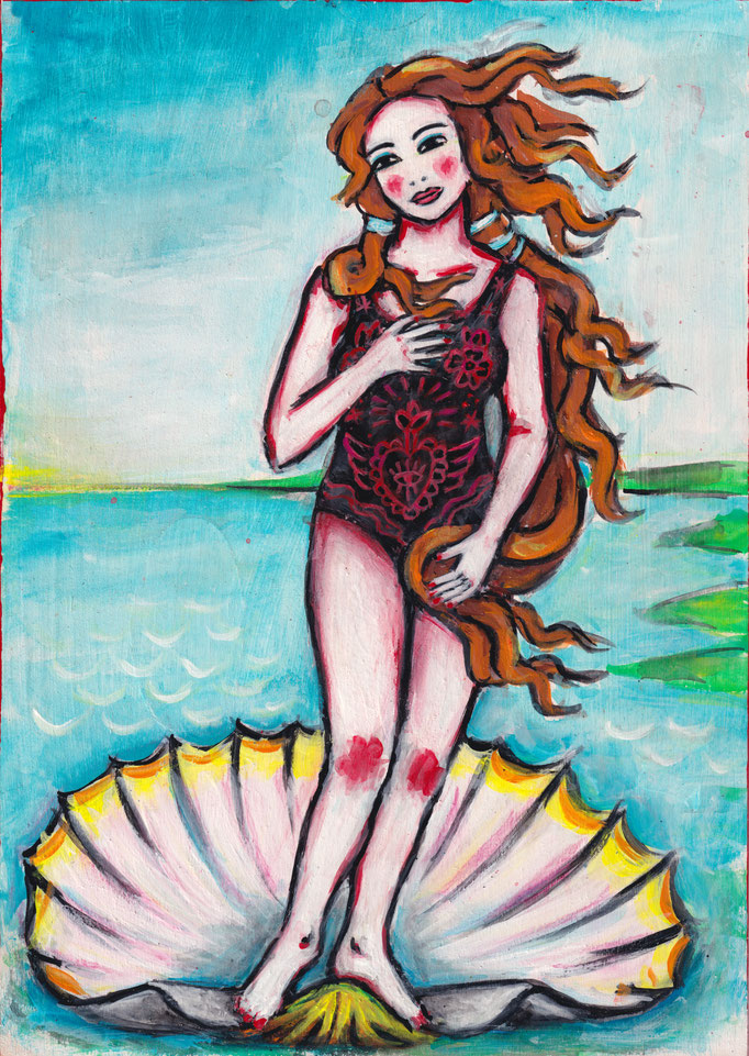 Venus, Quelle: Botticelli, A4
