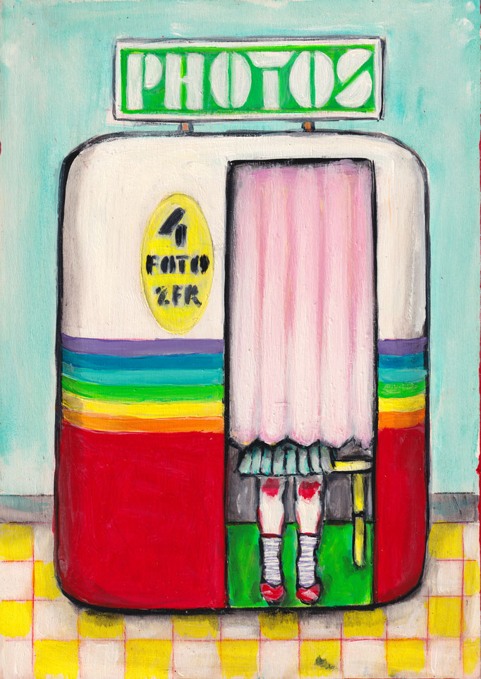 Regenbogen Fotobox, A4