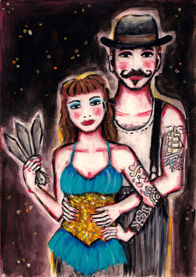 Glitterhimmel, A4