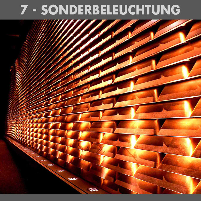 Goldbarren beleuchtet_Sonderbeleuchtung_Lichtarchitektur_Banking_Börse_Goldpreis_Gold_Lichtplanung_Lichtdesign