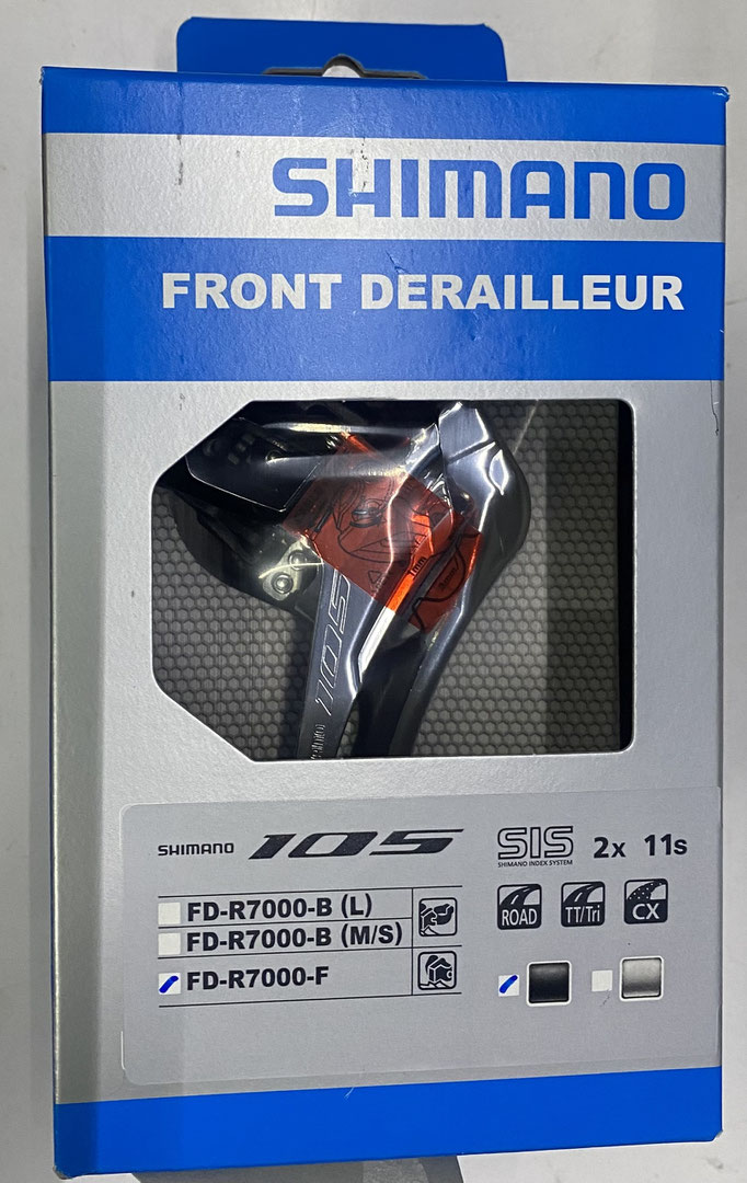 -@Desviador Central Shimano 105 FD-R7000-F Ruta Tipo Soldable 11P $1,430 MXN NP1060071