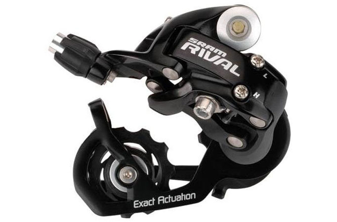 -$Cambio Trasero SRAM Ruta RIVAL 10P. Corto Max NEGRO 28T 00.7515.034.000 $1,700 MXN CMBSRA0005