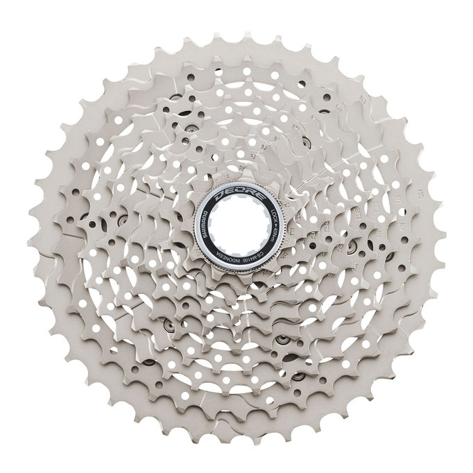 -@ Cassette de Piñones SHIMANO DEORE CS-M4100 10P 11/46D $1,600MXN NP1090026