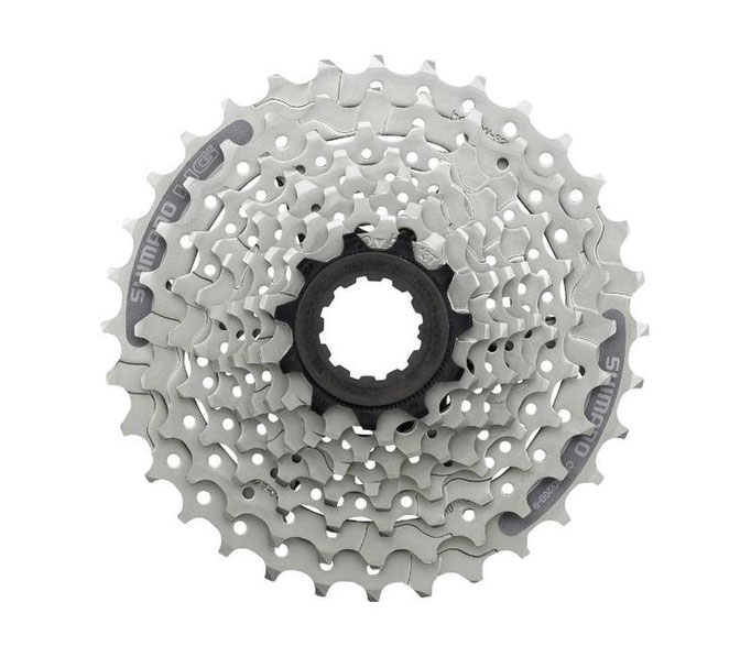 -&Cassette de Piñones SHIMANO ALTUS CS-HG201 9P (12/36) $605 MXN NP1090007