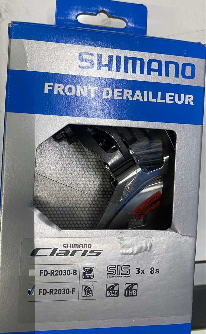 -@Desviador Central Shimano Claris FD-2030-F  Ruta Tipo soldable 8P $780 MXN NP10600730