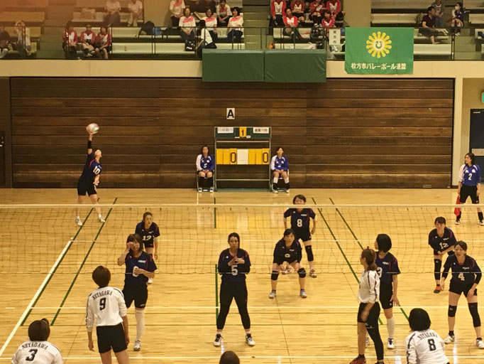 平成２９年６月２５日 日 北河内総体 選抜１部大会 四條畷市バレーボール連盟