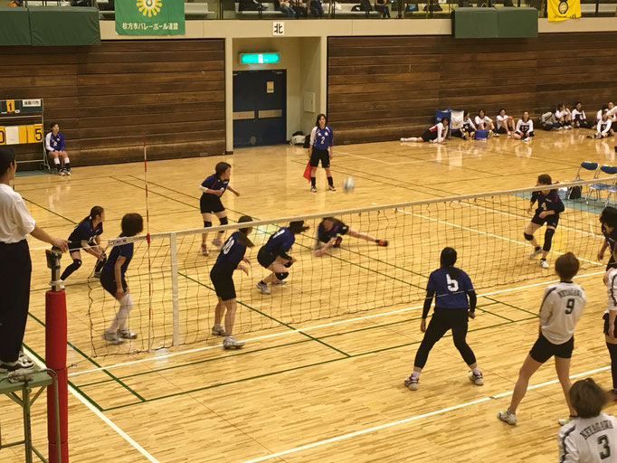 平成２９年６月２５日 日 北河内総体 選抜１部大会 四條畷市バレーボール連盟