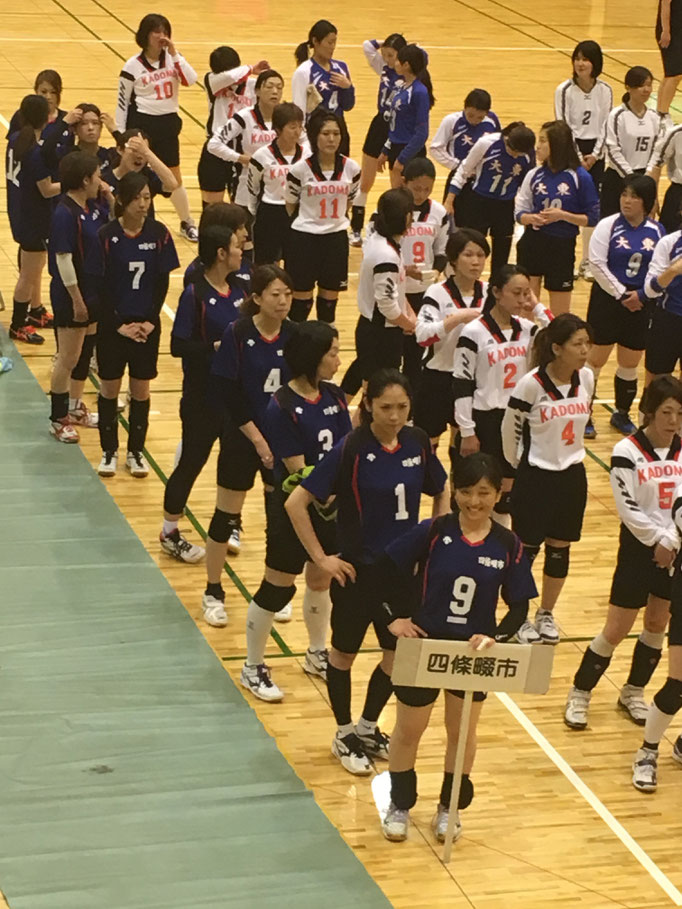平成２９年６月２５日 日 北河内総体 選抜１部大会 四條畷市バレーボール連盟