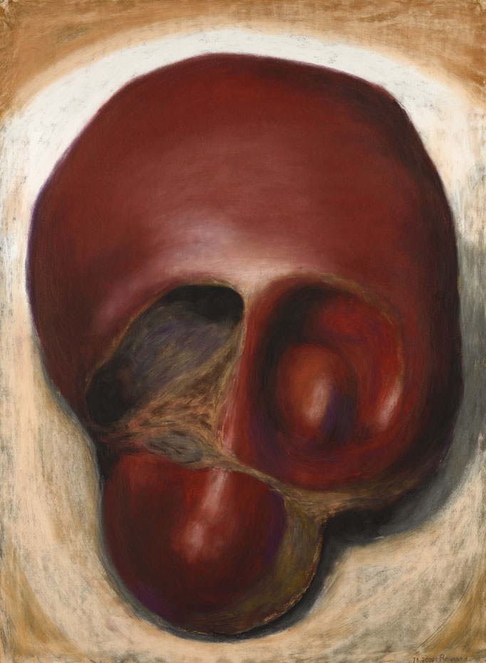 2015. 160 x 120 cm. Pastel sur papier marouflé sur toile.