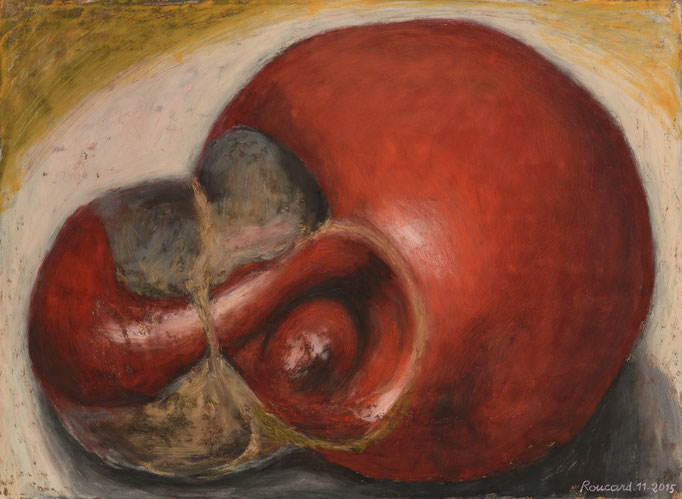 2015. 56 x 76 cm. Pastel sur papier marouflé sur toile.