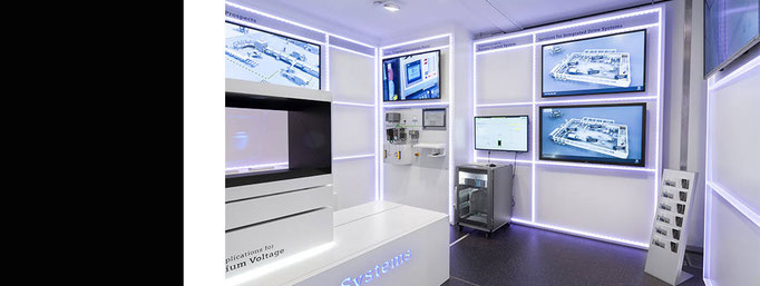 Siemens Ausstellungstruck - IDS Roadshow (2014) // Ausführungs- und Detailplanung, teilweise Entwurf (2D/3D), Material- und Farbauswahl