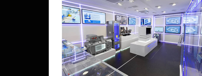 Siemens Ausstellungstruck - IDS Roadshow (2014) // Ausführungs- und Detailplanung, teilweise Entwurf (2D/3D), Material- und Farbauswahl